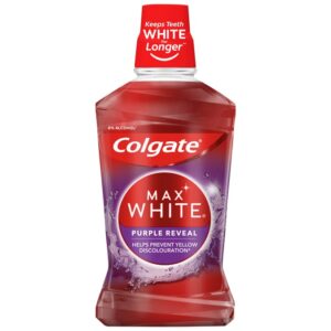 Colgate Max White Purple Reveal Mouthwash – 500ml