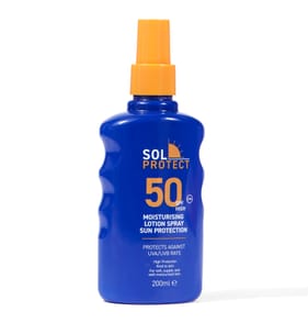 Sol Protect & Moisturising Lotion Spray Sun Protection 200ml - SPF20