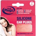 Hush Plugz Silicone Ear Plugs 7 Pair