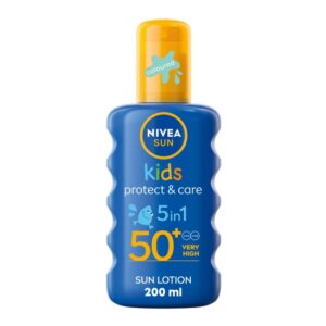 Nivea Sun Kids Protect & Care Pump Spray 200ml - SPF50+