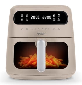 Swan Digital Air Fryer 7.5L - Latte