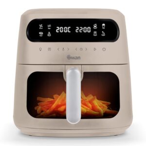 Swan Digital Air Fryer 7.5l - Latte